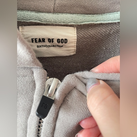 Fear of god| Fleece Zip Hoodie｜L - Picture 2 of 4